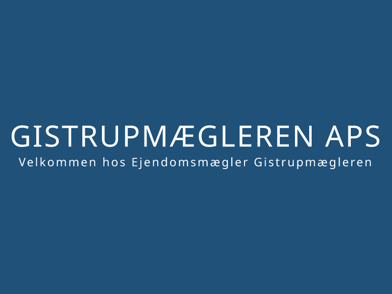 GISTRUPMÆGLEREN ApS logo